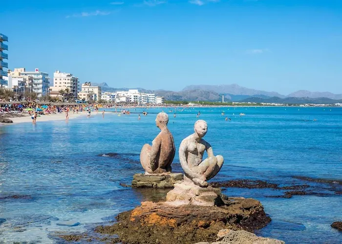 House By The Sea In Picafort With Terrace Сasa de vacaciones