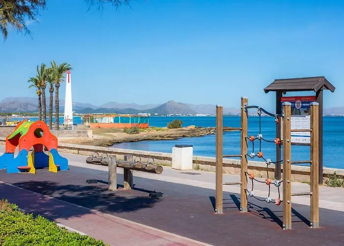 House By The Sea In Picafort With Terrace