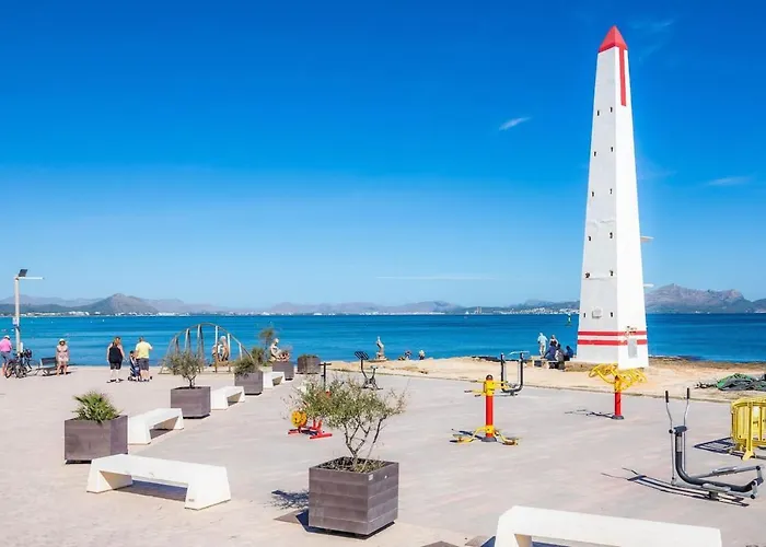 House By The Sea In Picafort With Terrace Сasa de vacaciones